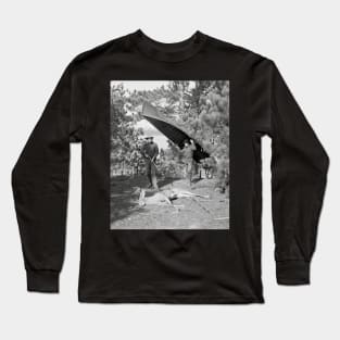 Hunting in the Adirondacks, 1902. Vintage Photo Long Sleeve T-Shirt